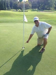 In Memory of Ted Schiebold. With his Hole in One!!!
