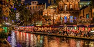 RiverWalk at Night