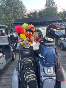entertaining golf club heads