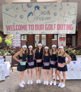 Cap and Conquer Co-Founders at 2022 Golf Outing